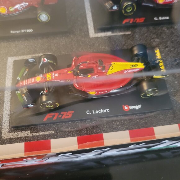 Bburago Ferrari Racing Formula 1 F1 1:43 Scale Die Cast Metal 6 Cars Brand New - Picture 16 of 16